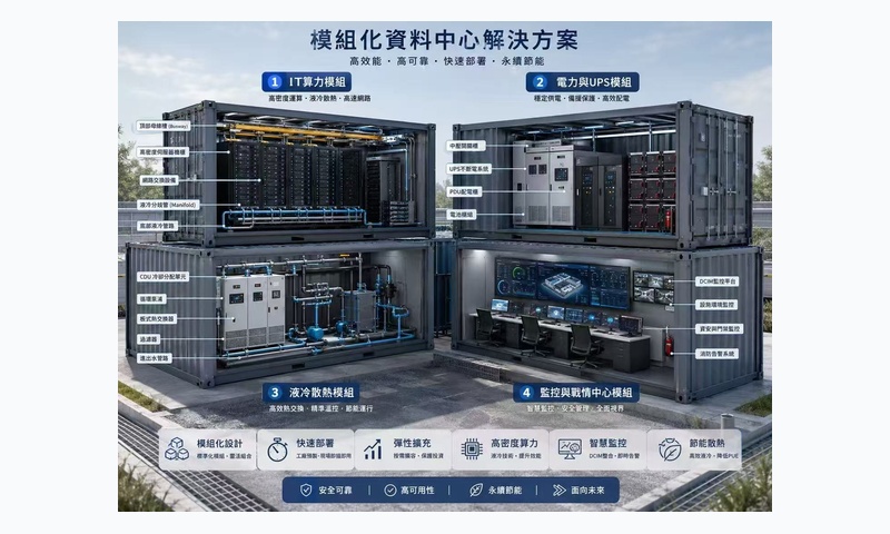 模组化资料中心全栈系统